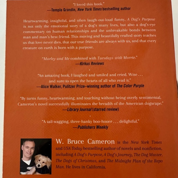 W. Bruce Cameron A Dog’s Way Home, A Dog’s Purpose, A Dog’s Journey Book Set - Picture 5 of 12
